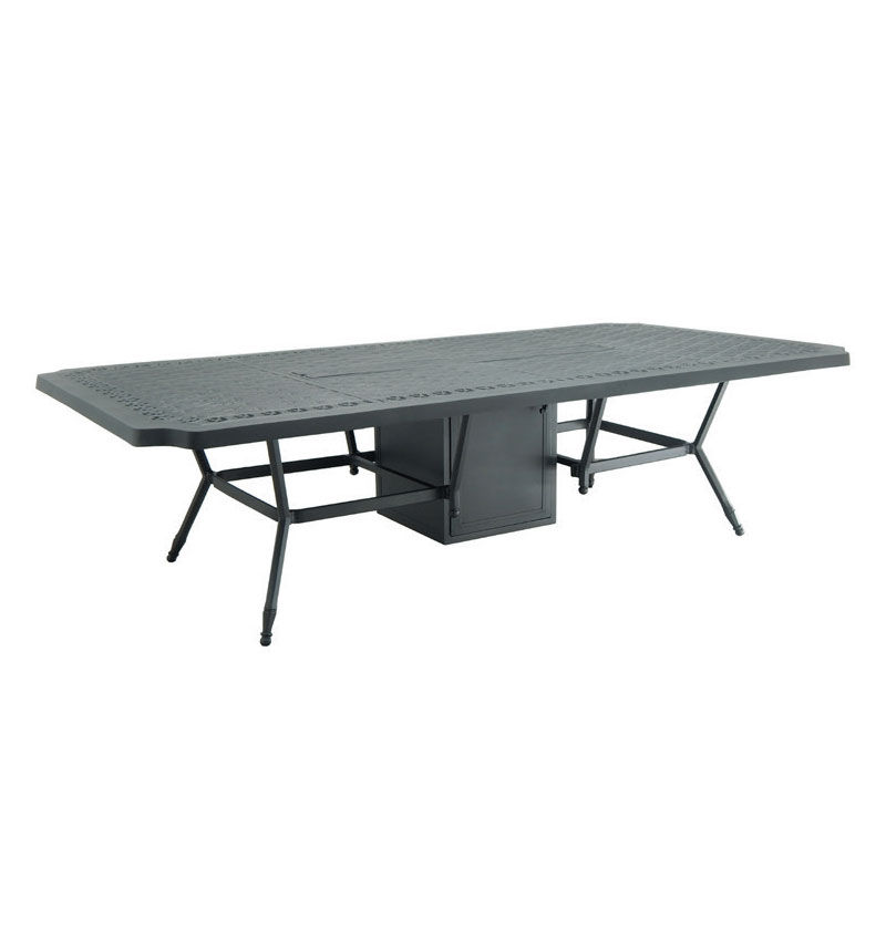  Biltmore Estate Rectangular Firepit Dining Table 