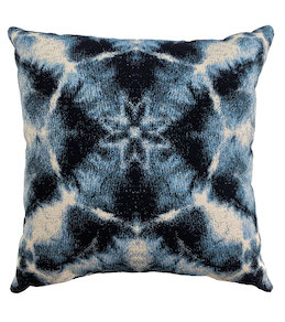  Blue Tie Dye Pillow 