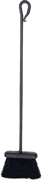  BLACK WROUGHT IRON TAMPICO BRUSH 28.5 LONG 