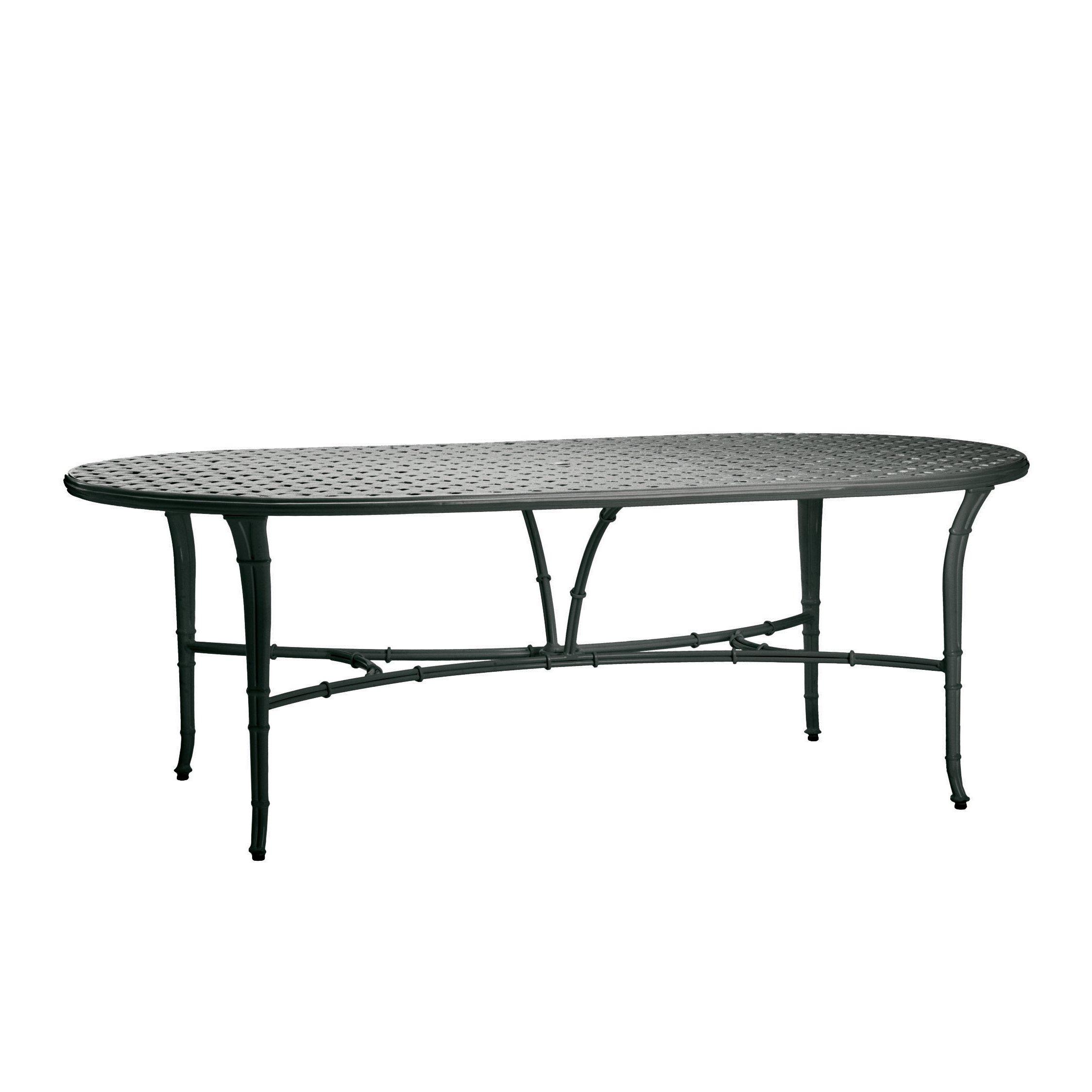  Calcutta 44 x 86 Oval Umbrella Table 