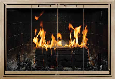  Cameo Masonry Fireplace Doors 