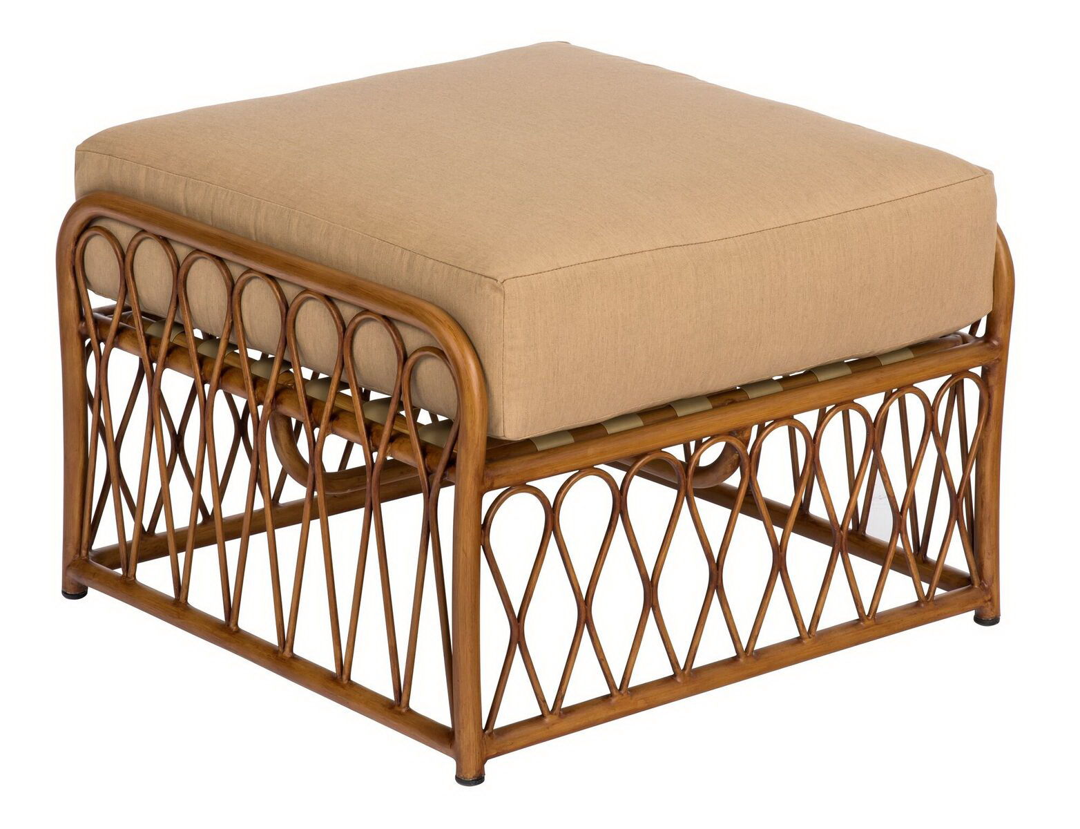  Cane Ottoman 