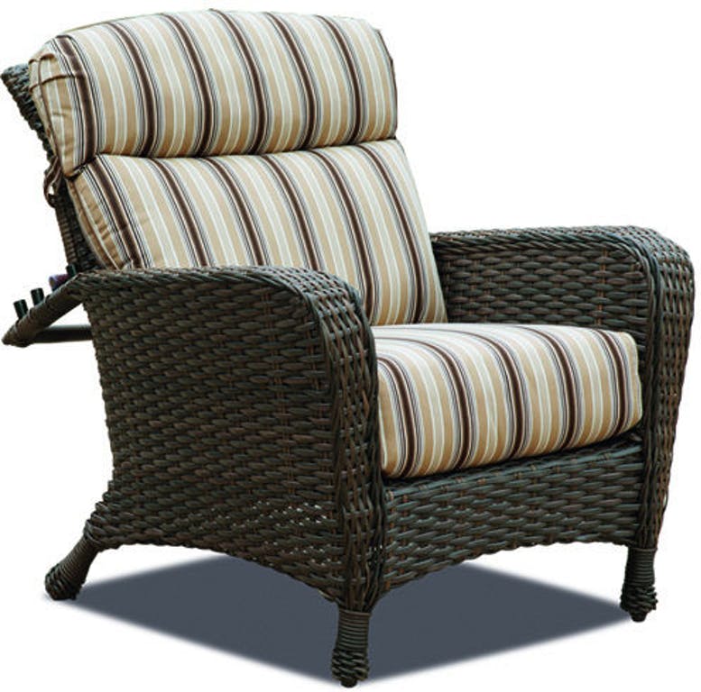  Charlotte Cushioned Reclining Morris Chair 