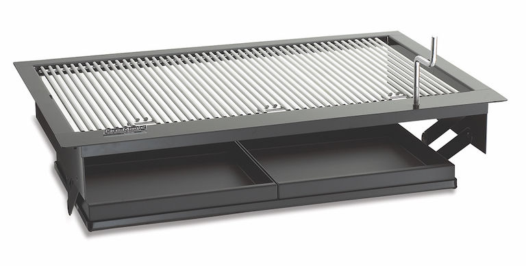  30" Firemaster Drop-In Charcoal Grill 