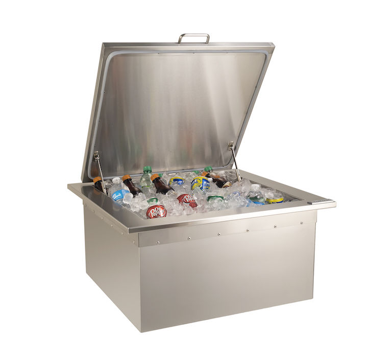  Drop-In Refreshment Center with insulated lid 