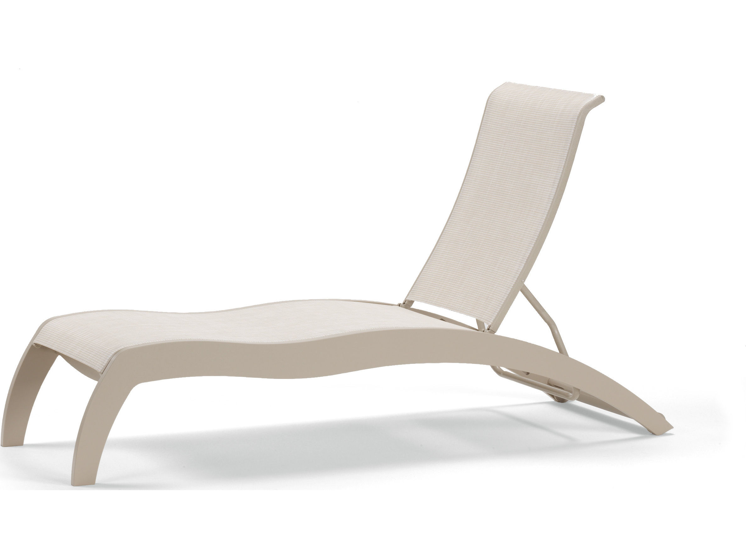  Dune Sling Stackable Armless Chaise 