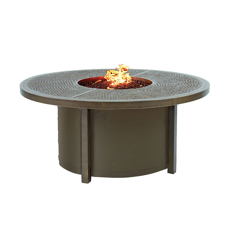  Altra Round Coffee Table Firepit 