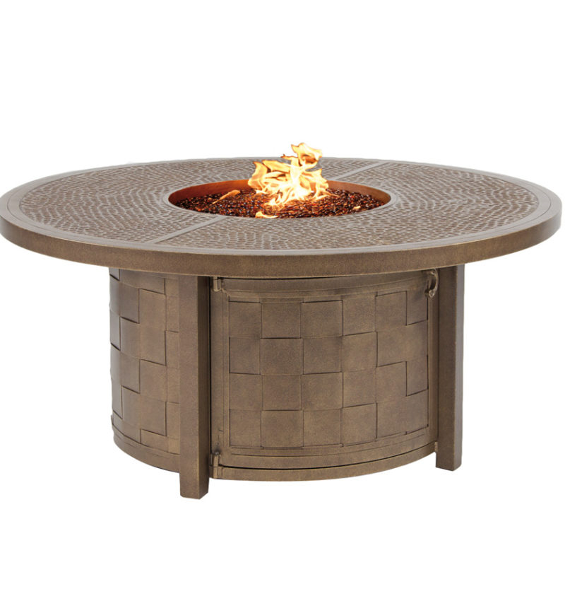 Classical Round Coffee Table Firepit 