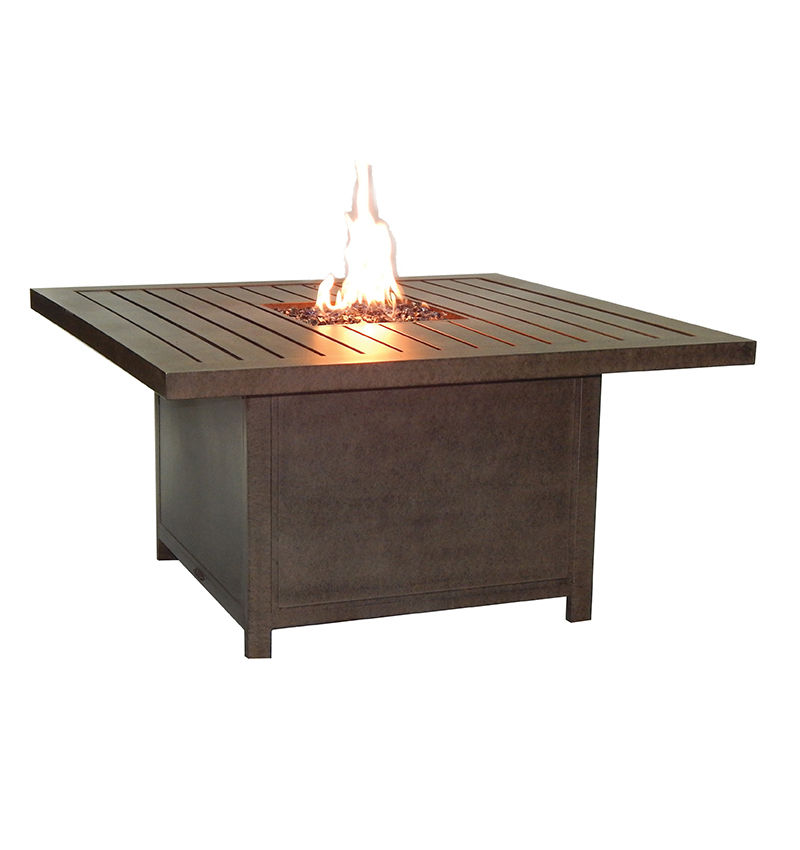  Moderna Square Firepit Coffee Table 