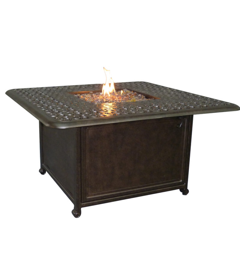  Sienna Square Firepit Coffee Table 