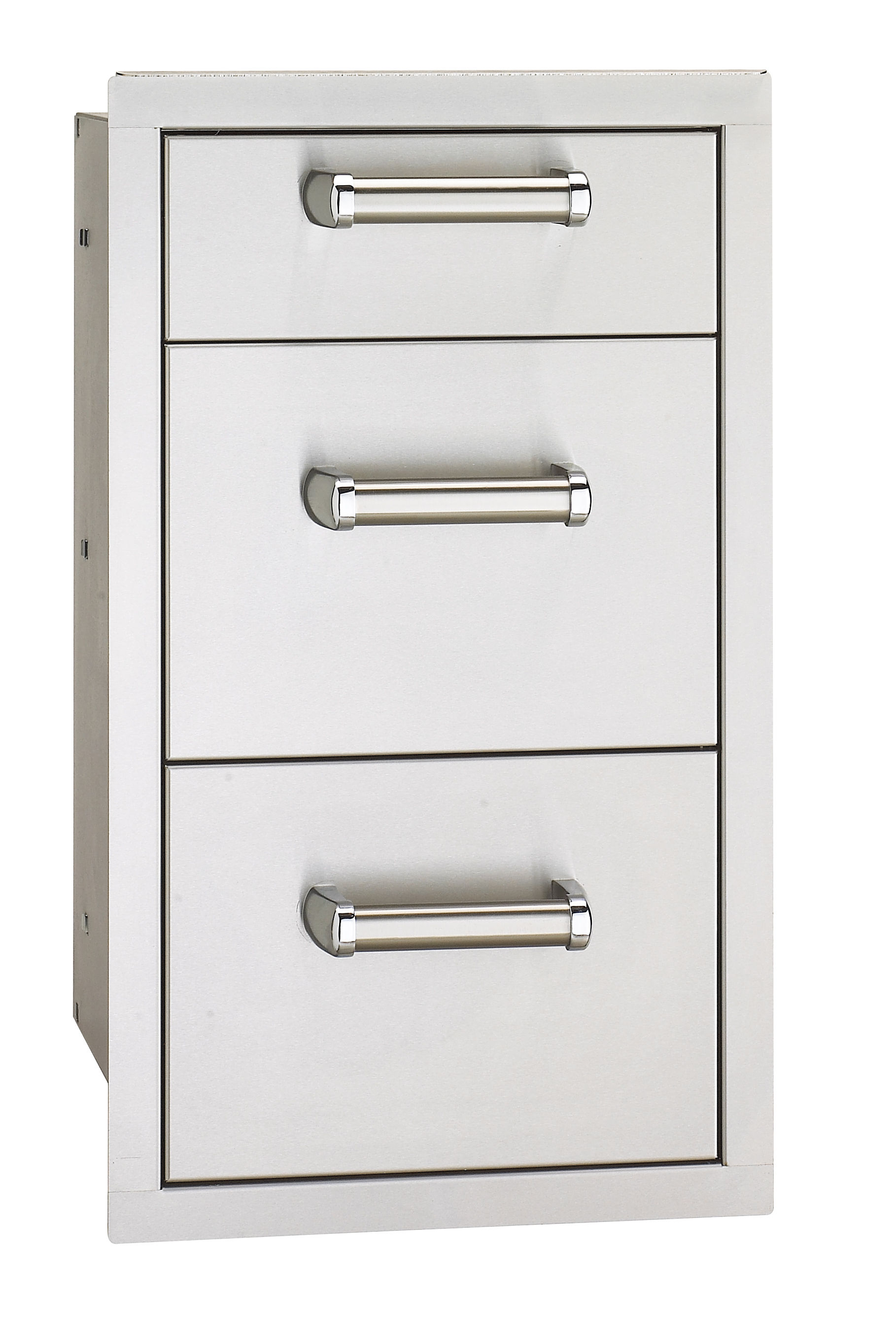  Flush Mounted Triple Drawer 