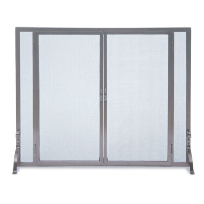  FULL HEIGHT SCREEN WITH DOORS VINTAGE IRON 