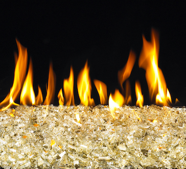  Gold Fire Glass 