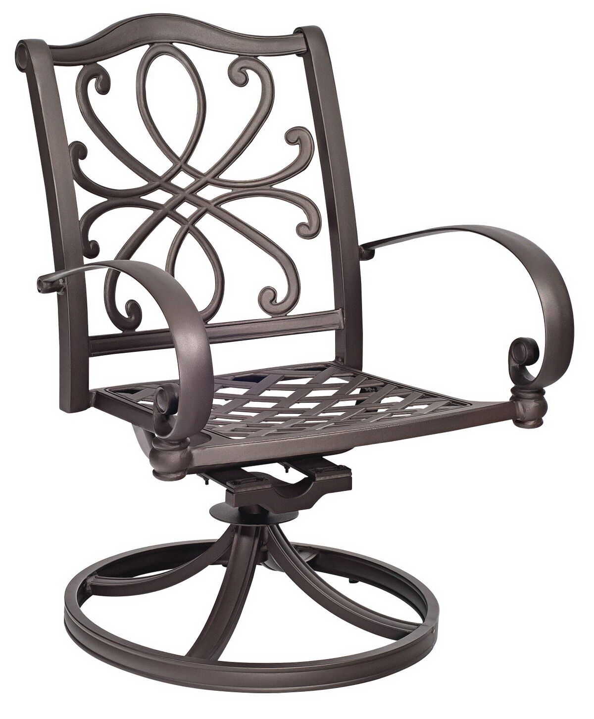  Holland Swivel Rocker Dining Arm Chair 