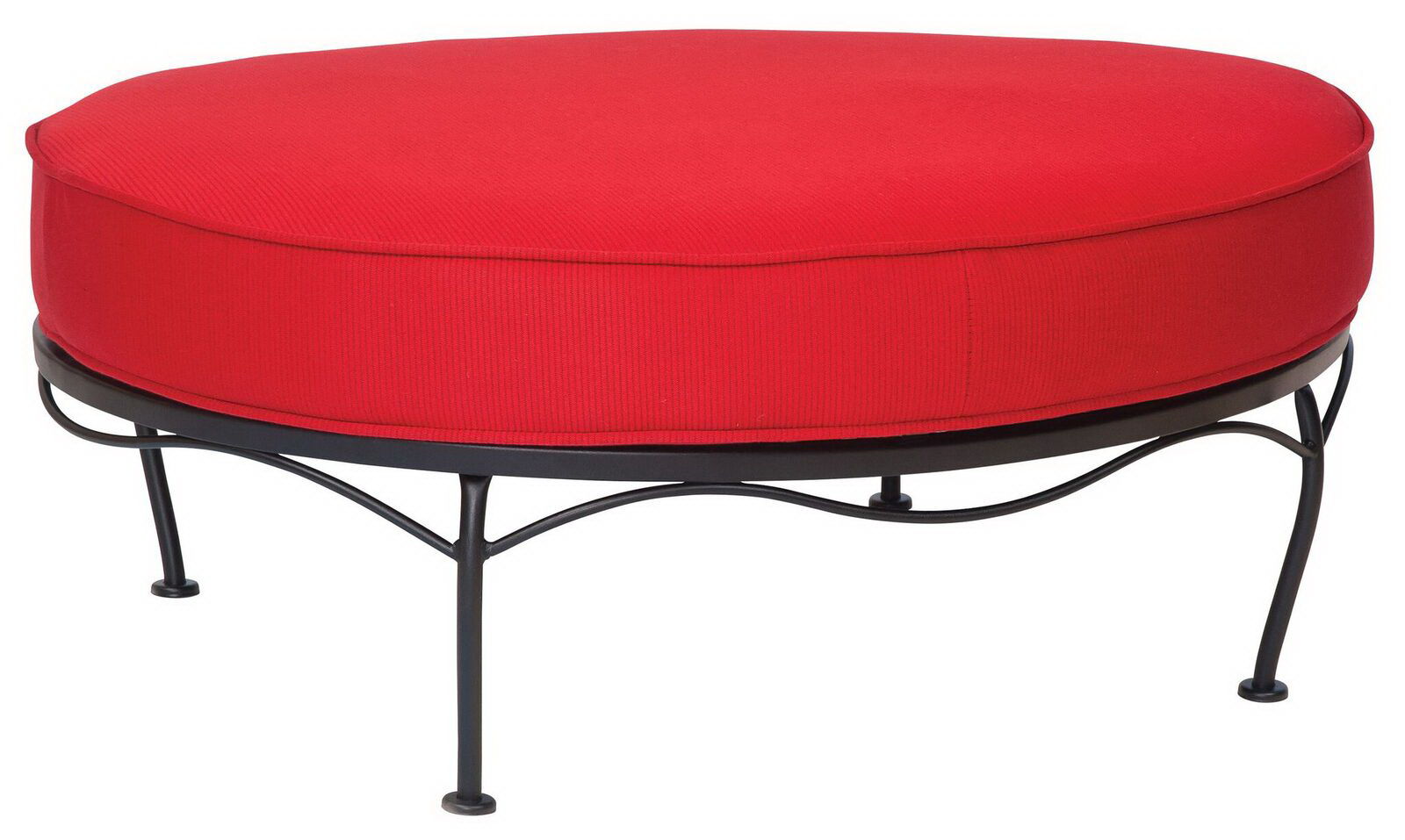  Iron Universal Oval Ottoman 