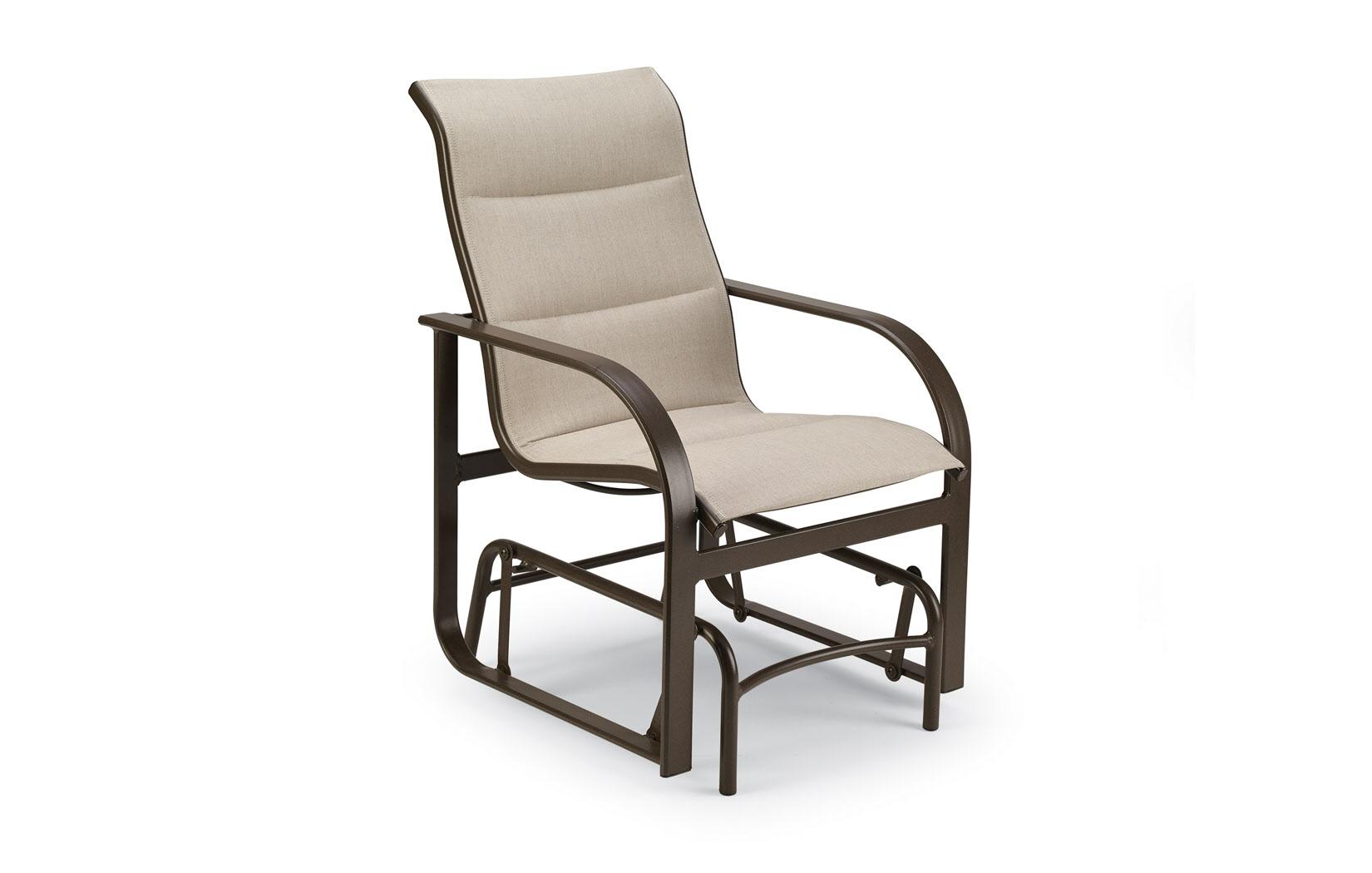  Key West Padded Sling High Back Glider Chair 