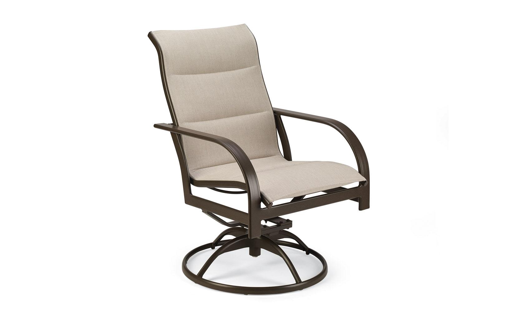  Key West Padded Sling High Back Swivel Tilt Chair 