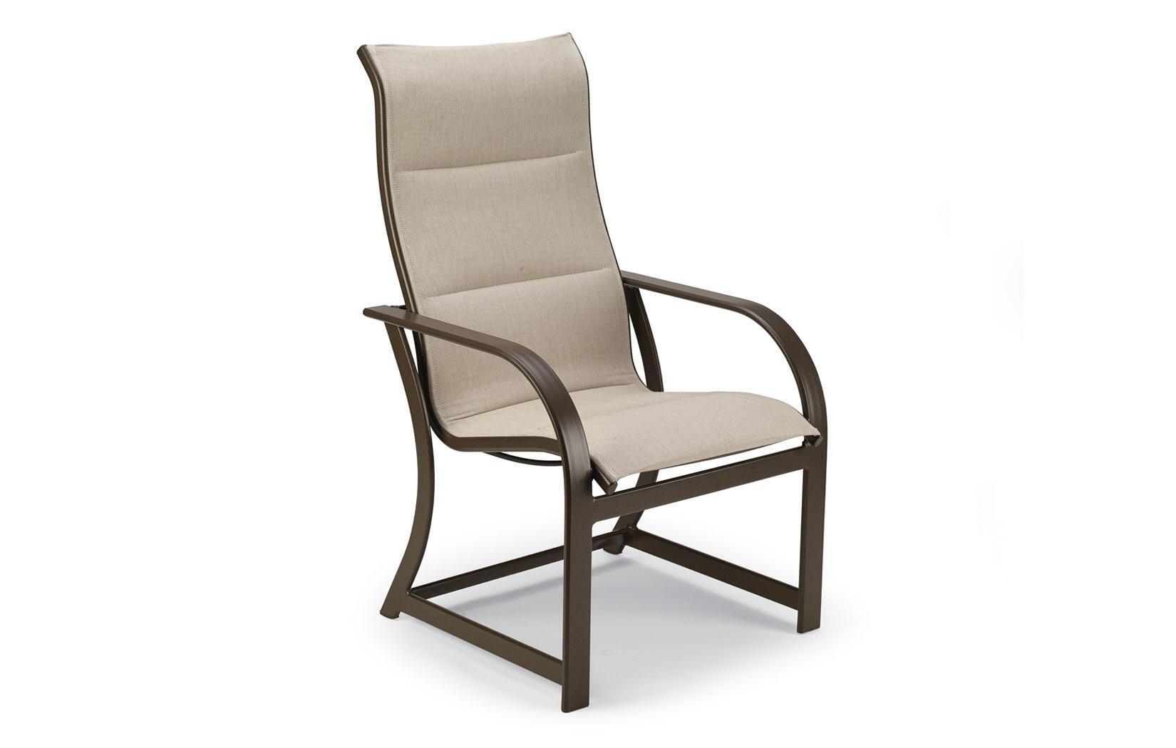  Key West Padded Sling Ultimate High Back Dining Chair 