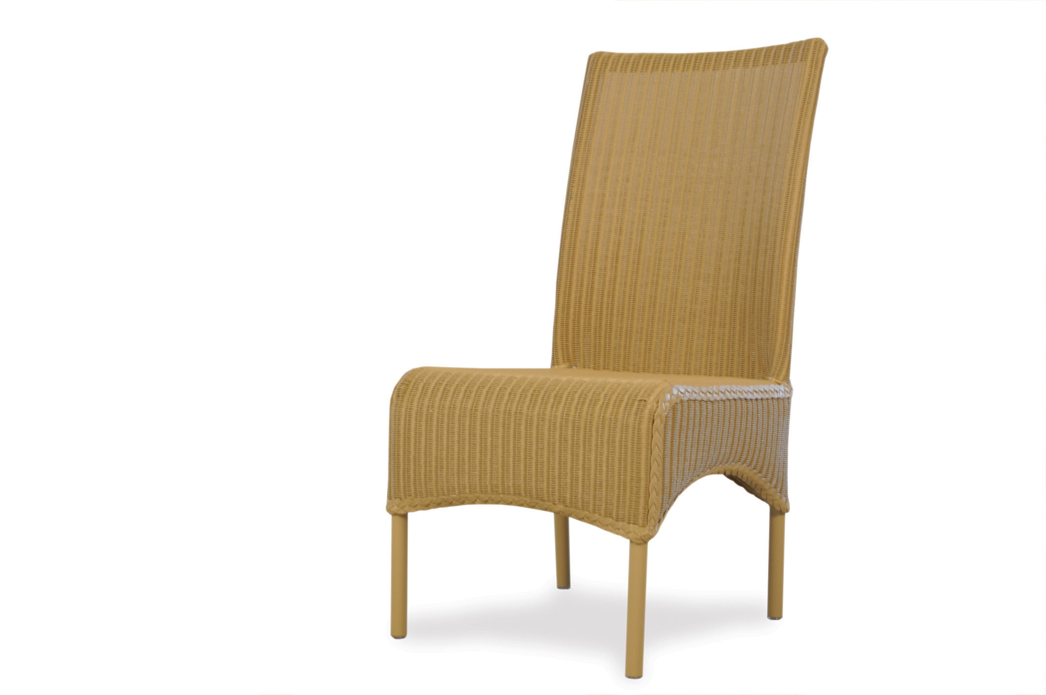  Loom High Back Armless Dining Chair 
