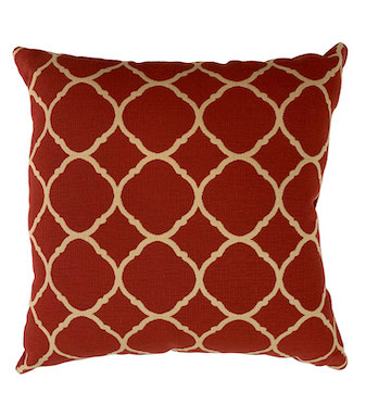  Red Quatrafoil Pillow 