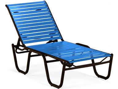  Four-Position Lay-flat Stacking Armless Chaise 