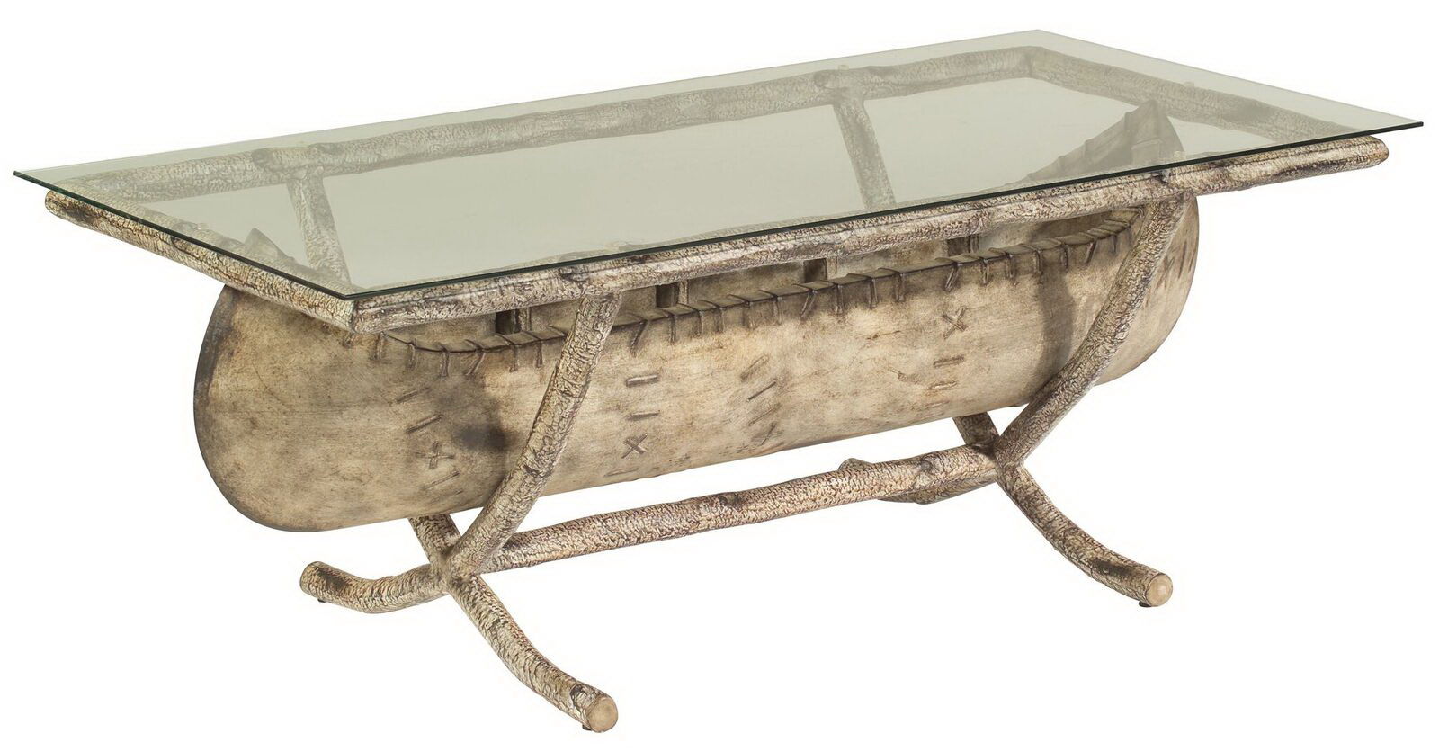  River Run Canoe Coffee Table 