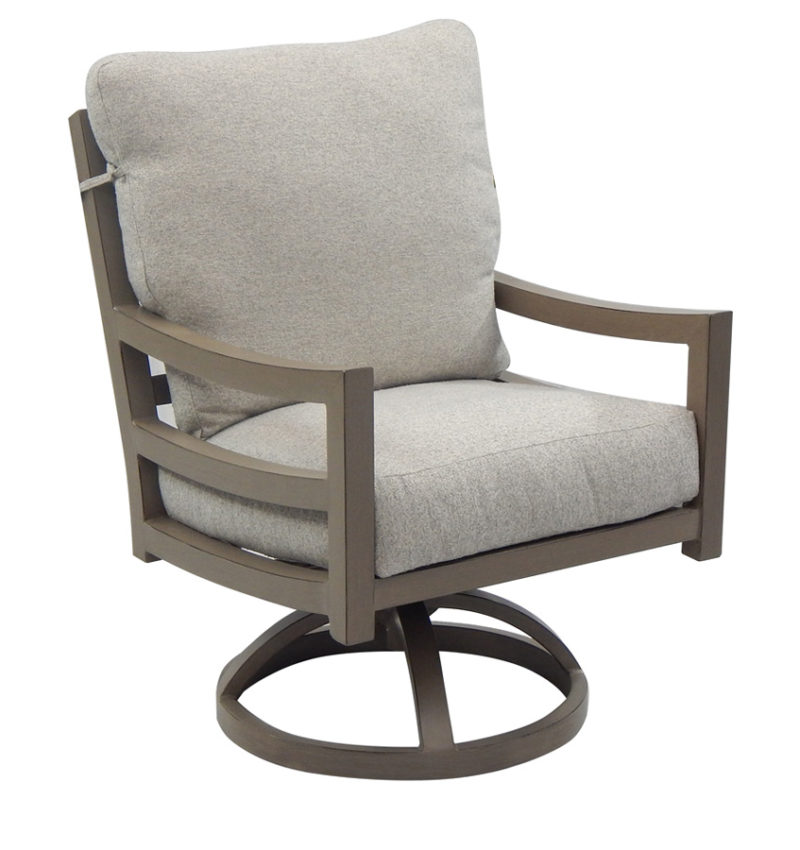  Roma Cushioned Swivel Rocker 