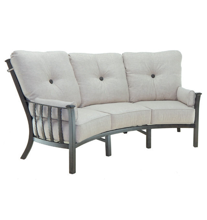  Santa Fe Cushioned Crescent Sofa 