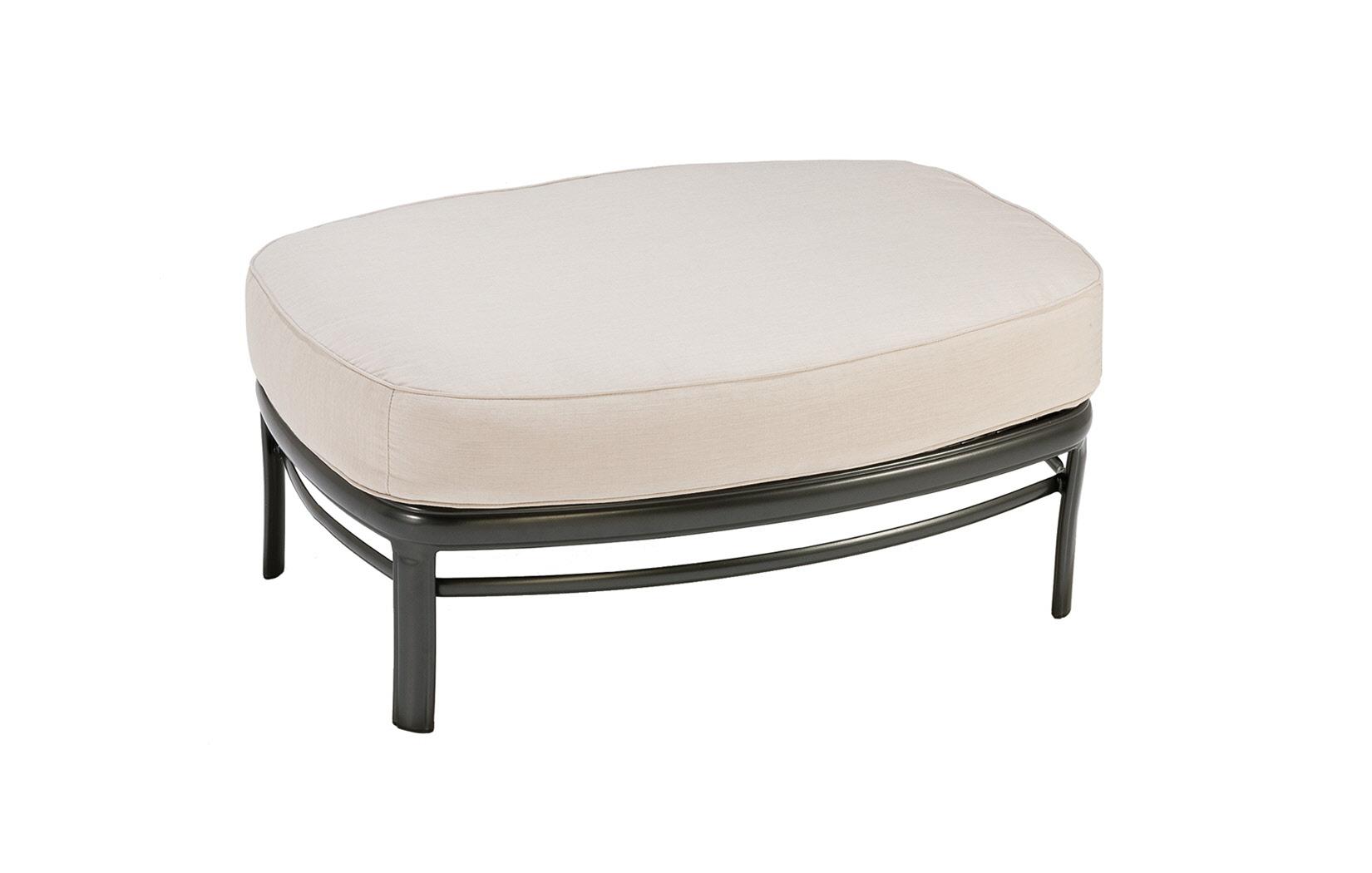  Savoy Cushion Boat Shape Ottoman 