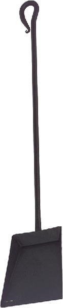  BLACK WROUGHT IRON SHOVEL 27.5 LONG 