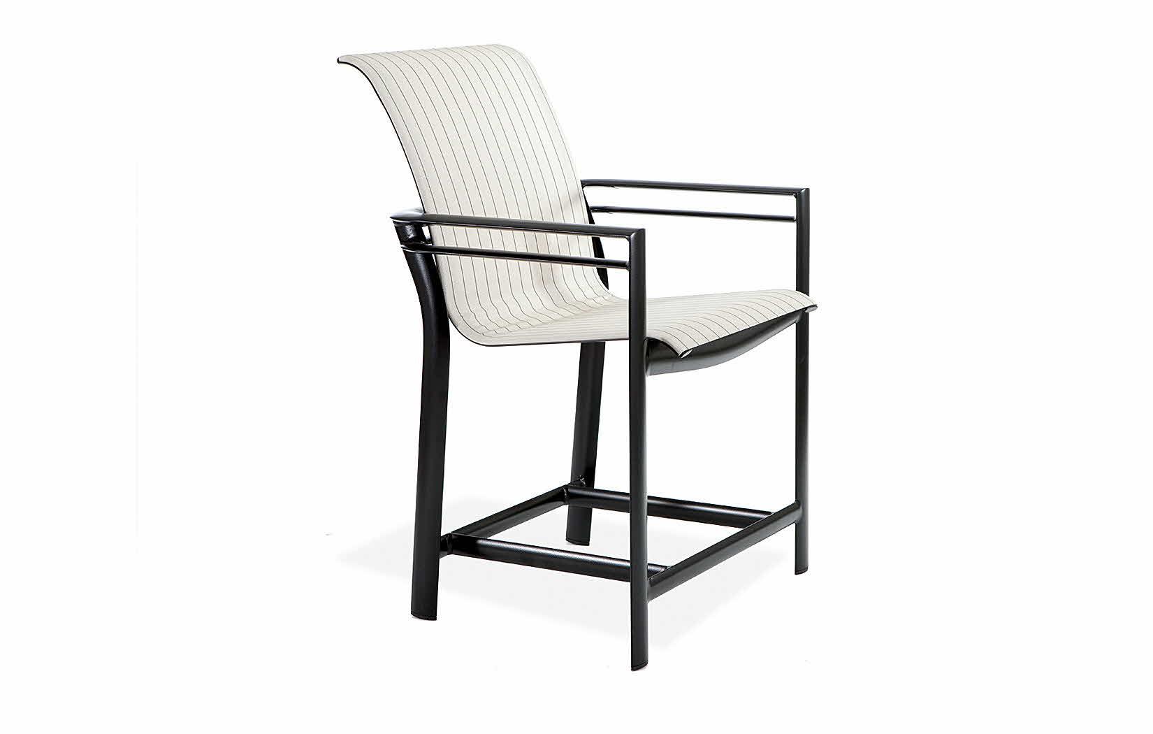 Southern Cay Sling Stationary Balcony Height Chair 