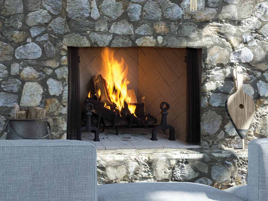  WRT4500 Indoor Fireplace 