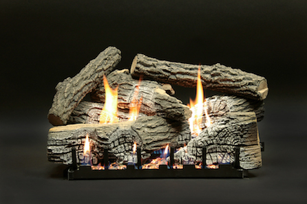  Wildwood Outdoor Refractory Log Sets & IPI Control with On/Off Switch Burner 