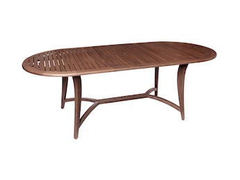  Topaz Oval Extension Dining Table 