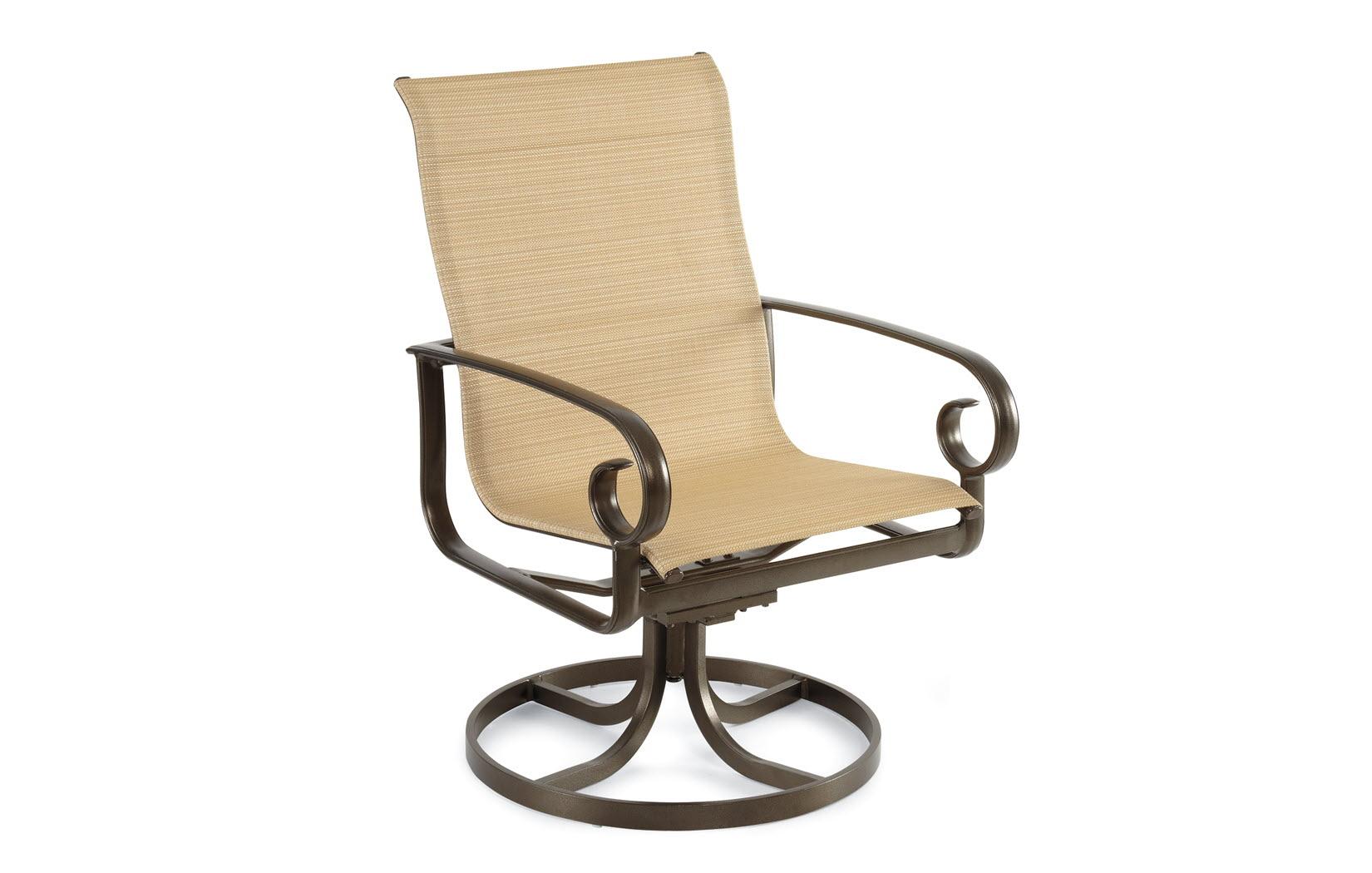  Veneto Sling High Back Swivel Tilt Chair 