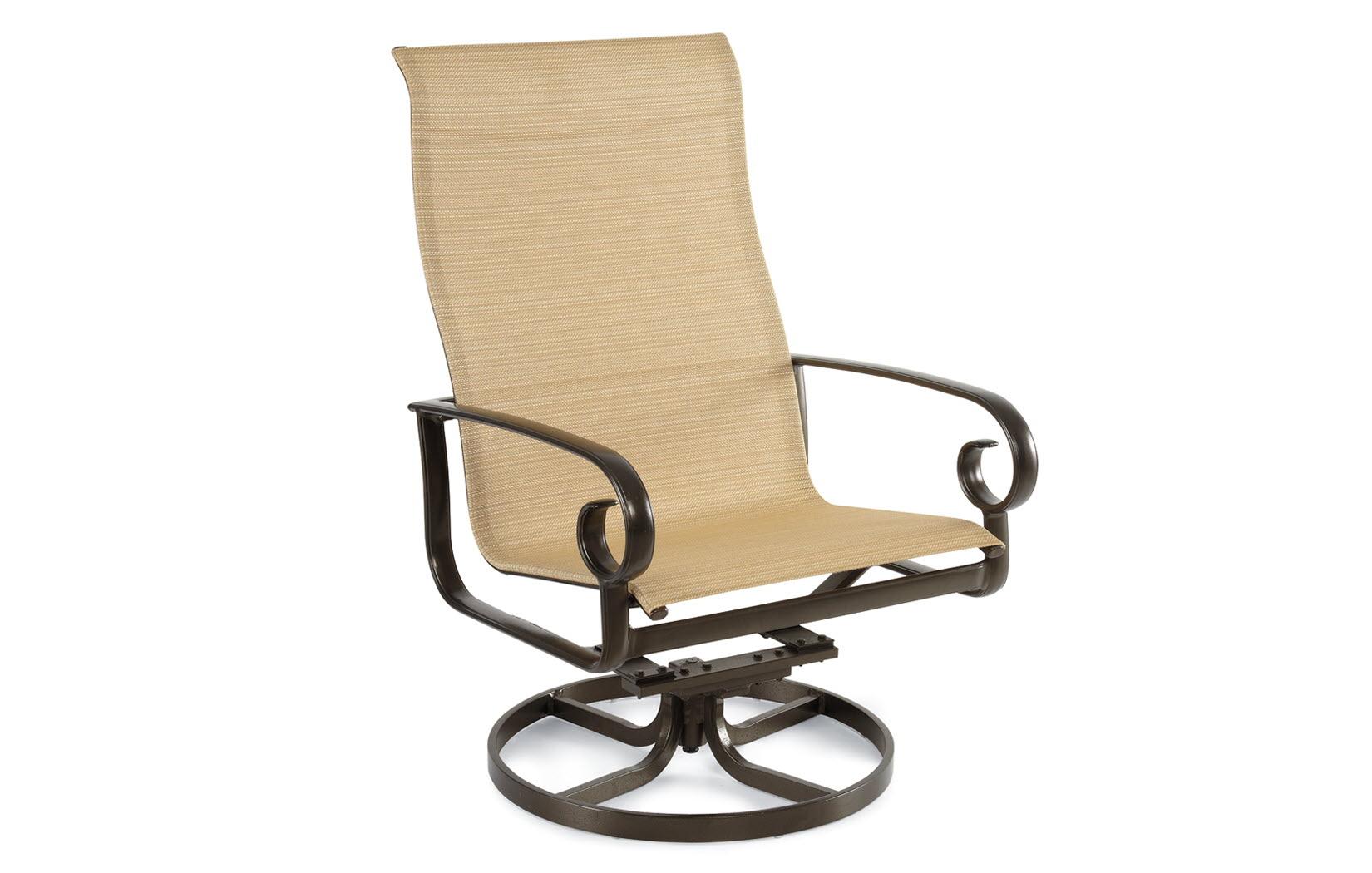  Veneto Sling Swivel Tilt Chat Chair 