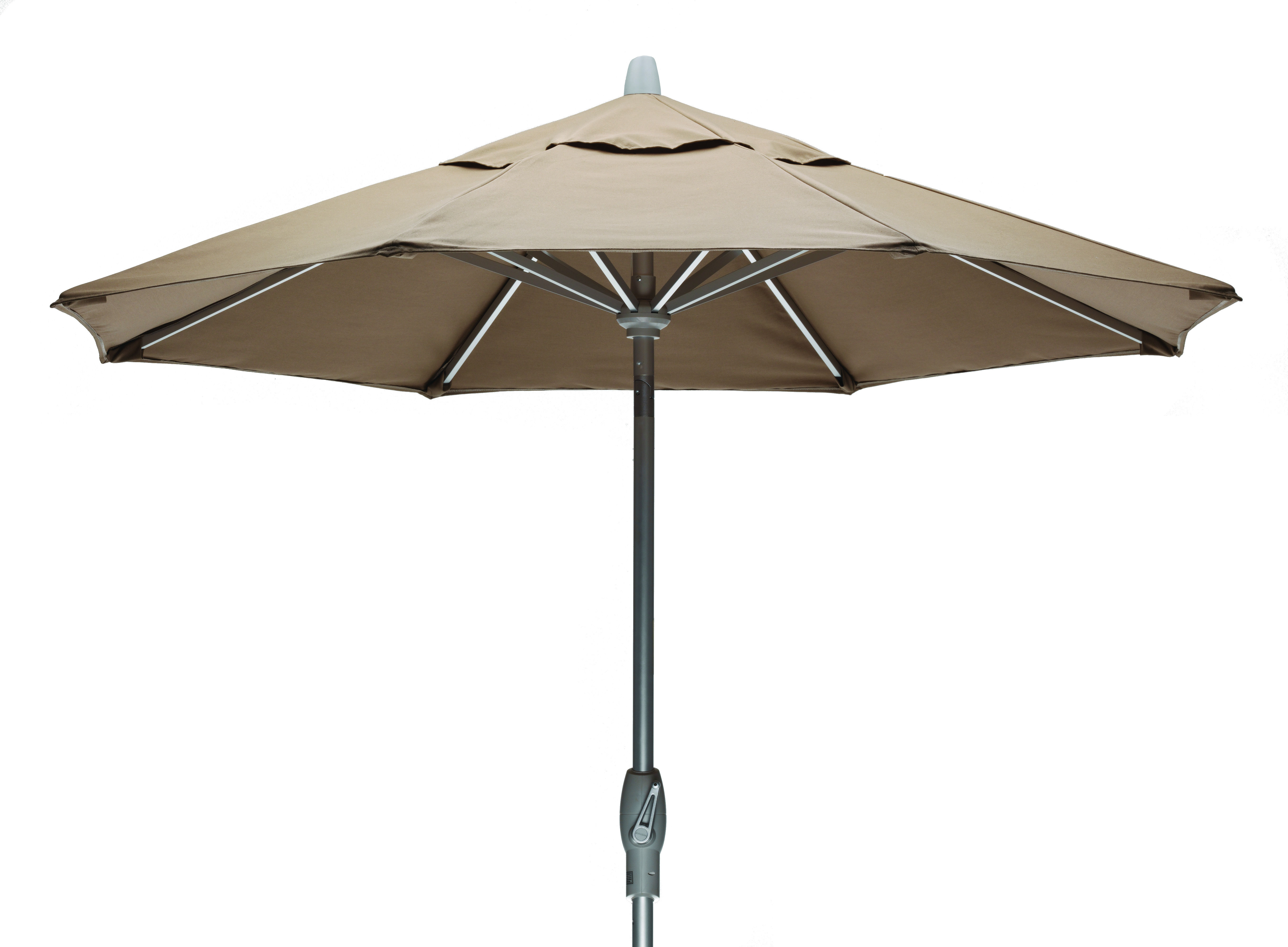 Telescope 7.5 ft. Market Umbrella with Powdercoat Aluminum Frame and Push Button Tilt by Telescope 