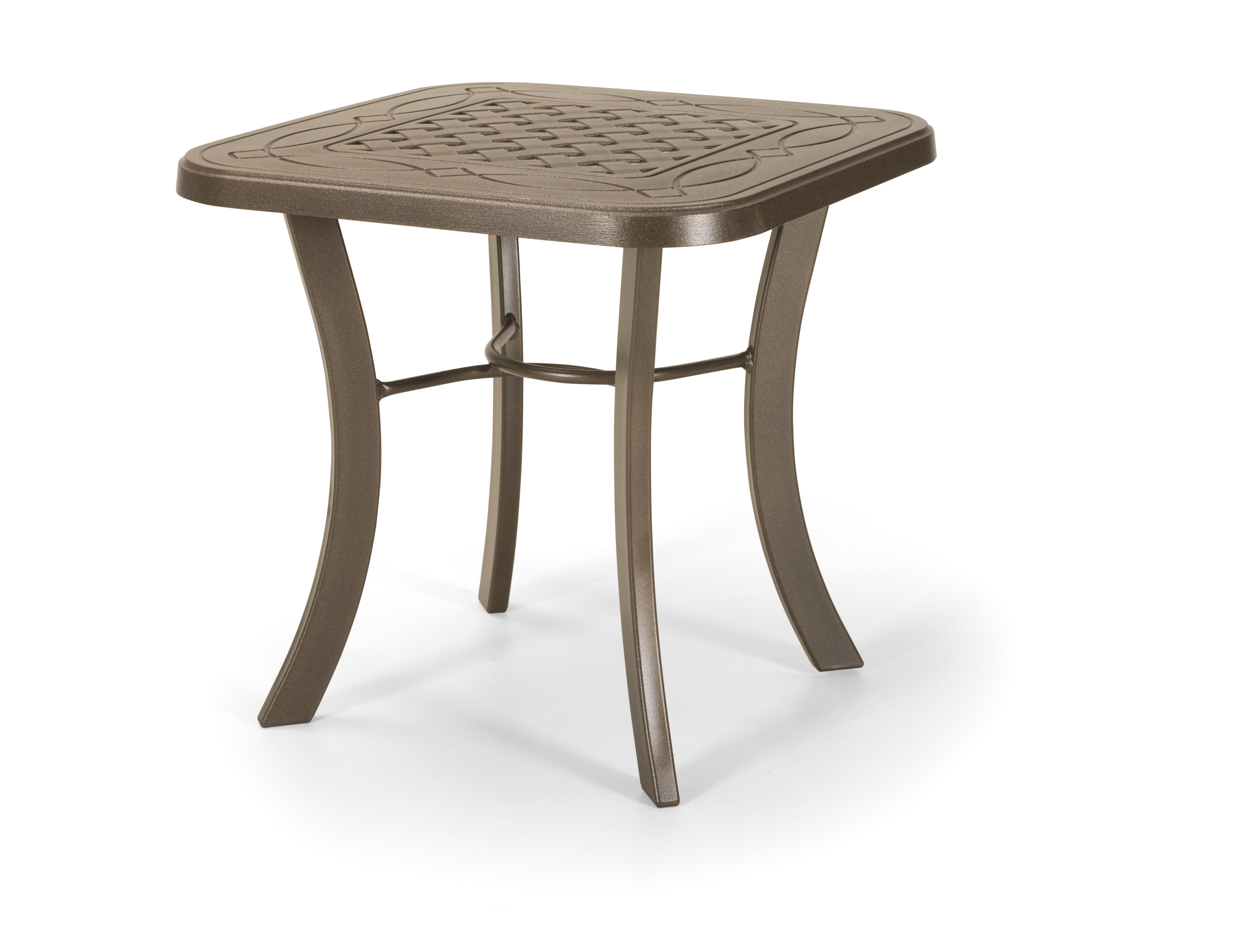 Telescope 22" Square Cast End Table by Telescope 