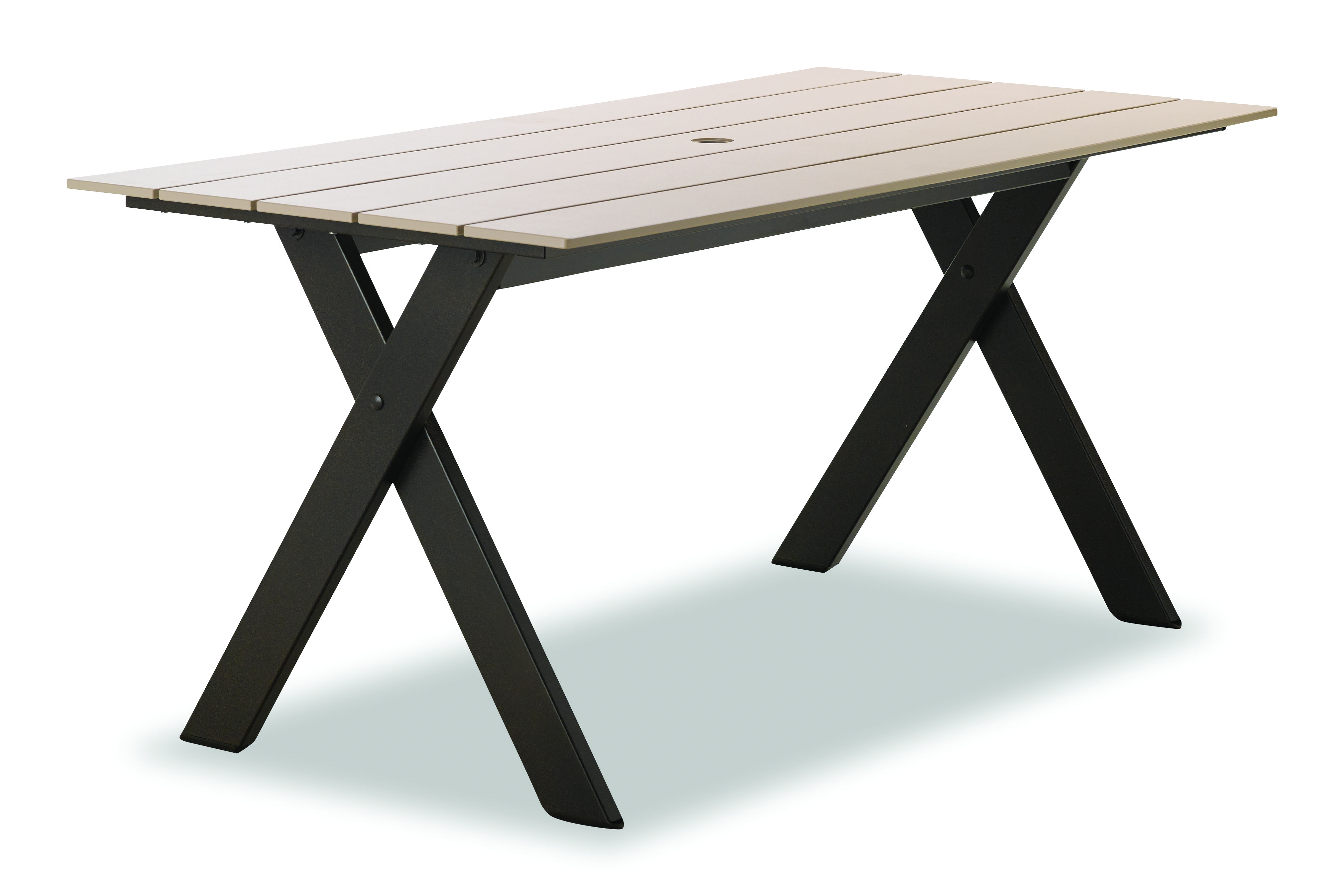 Telescope 32"x 64" MGP Top Dining Table w/ Hole by Telescope 