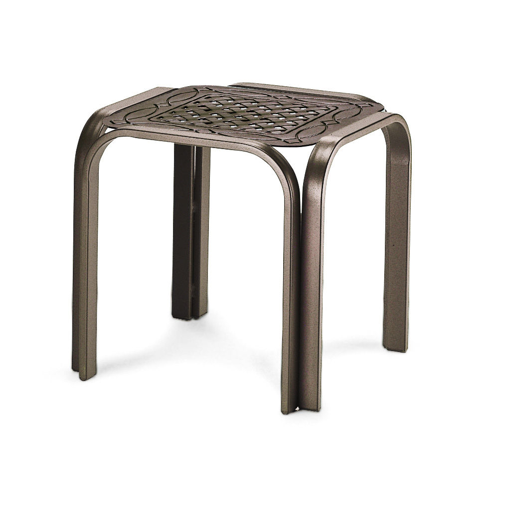 Telescope 17" Square Cast End Table by Telescope 