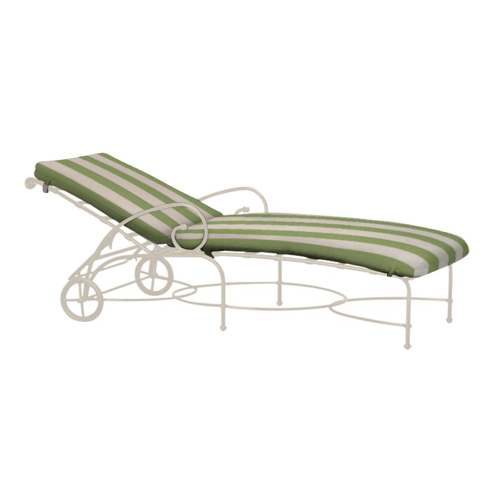 Brown Jordan Adjustable Chaise w/ Wheels by Brown Jordan 