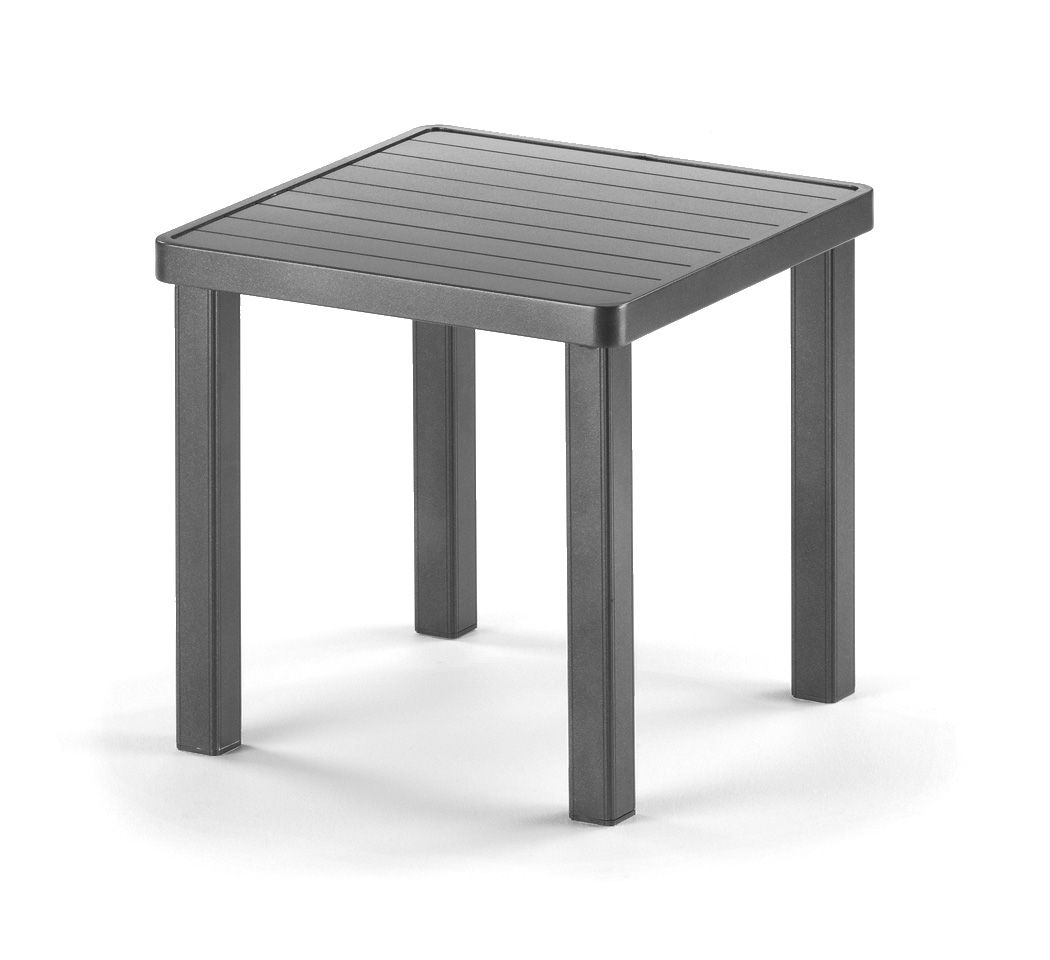 Telescope 18" Square Slat End Table by Telescope 