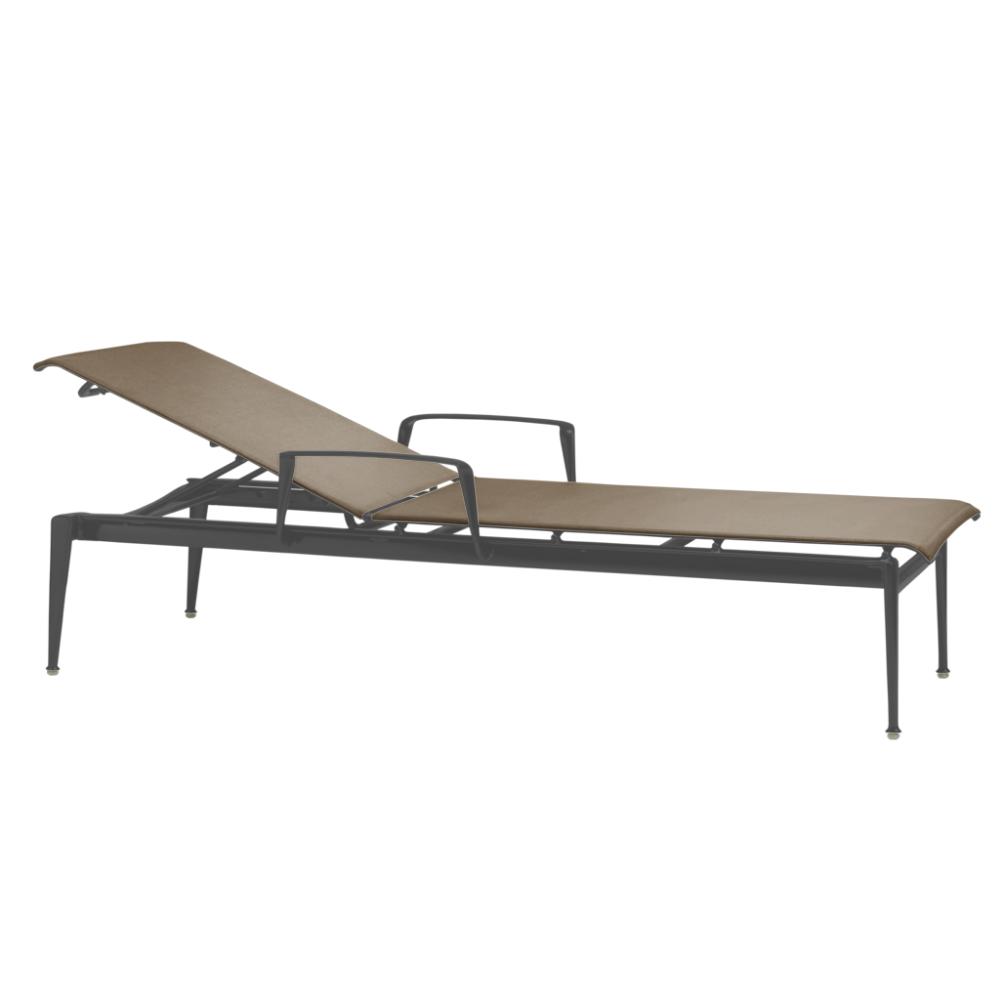 Brown Jordan Sling Stacking Adjustable Chaise by Brown Jordan 