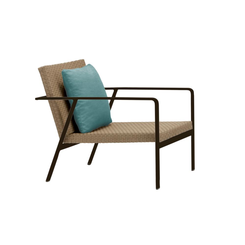 Brown Jordan Lounge Chair w/ Back Pillow by Brown Jordan 