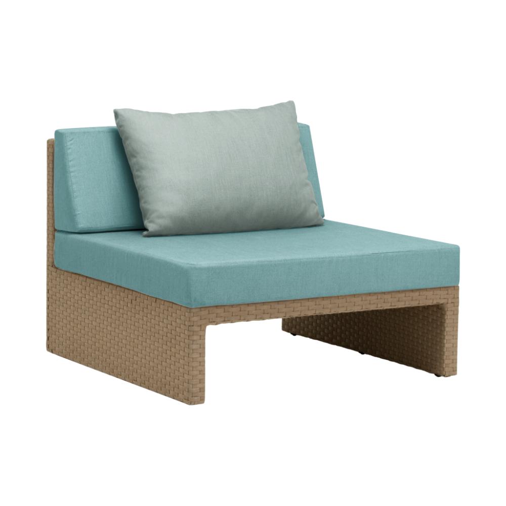 Brown Jordan Center Sectional by Brown Jordan 