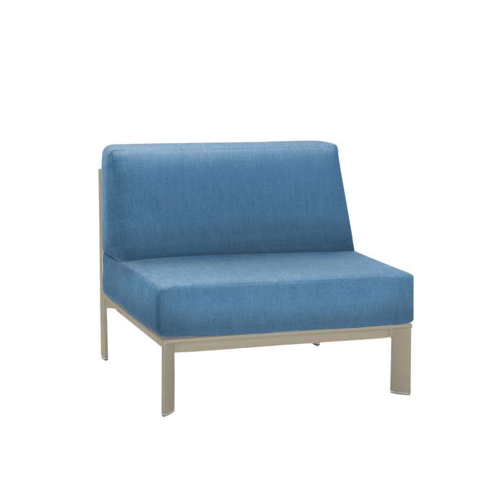 Brown Jordan Center Sectional by Brown Jordan 