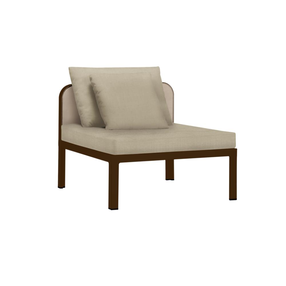 Brown Jordan Center Sectional by Brown Jordan 