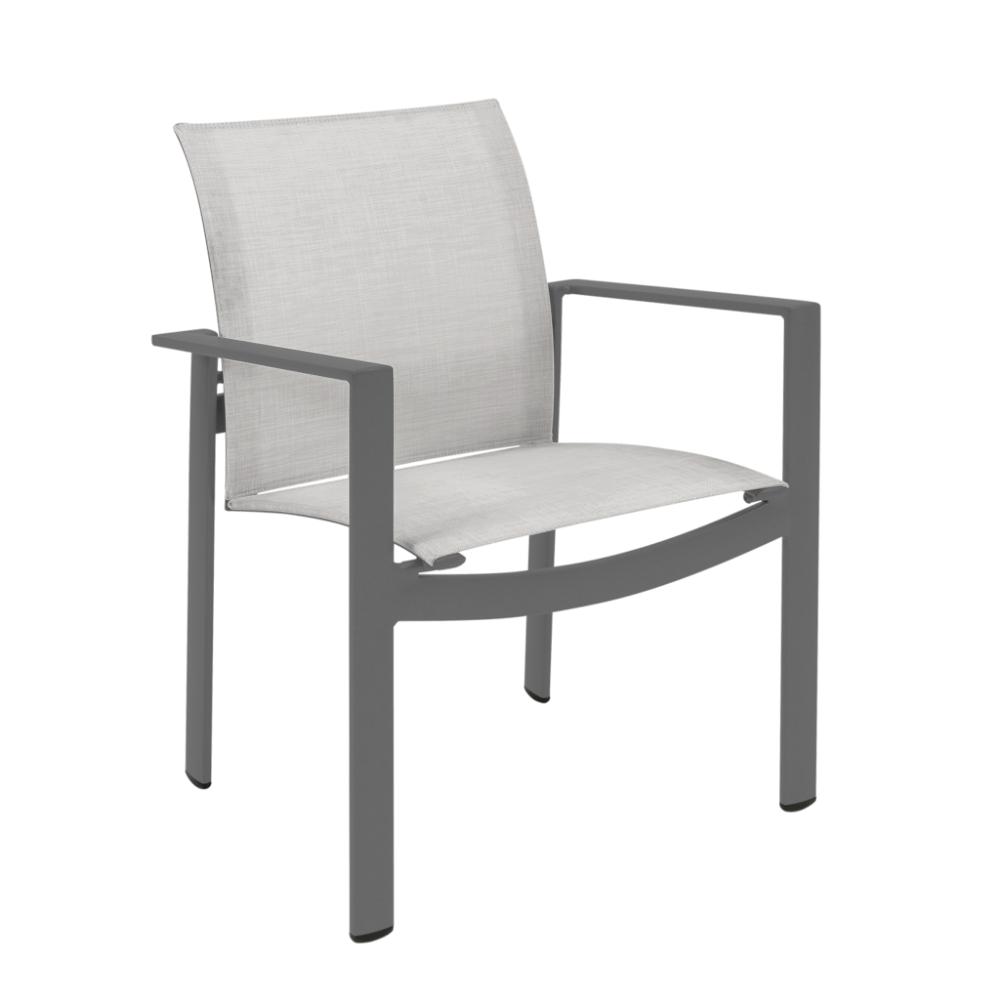 Brown Jordan Sling Stacking Arm Chair by Brown Jordan 