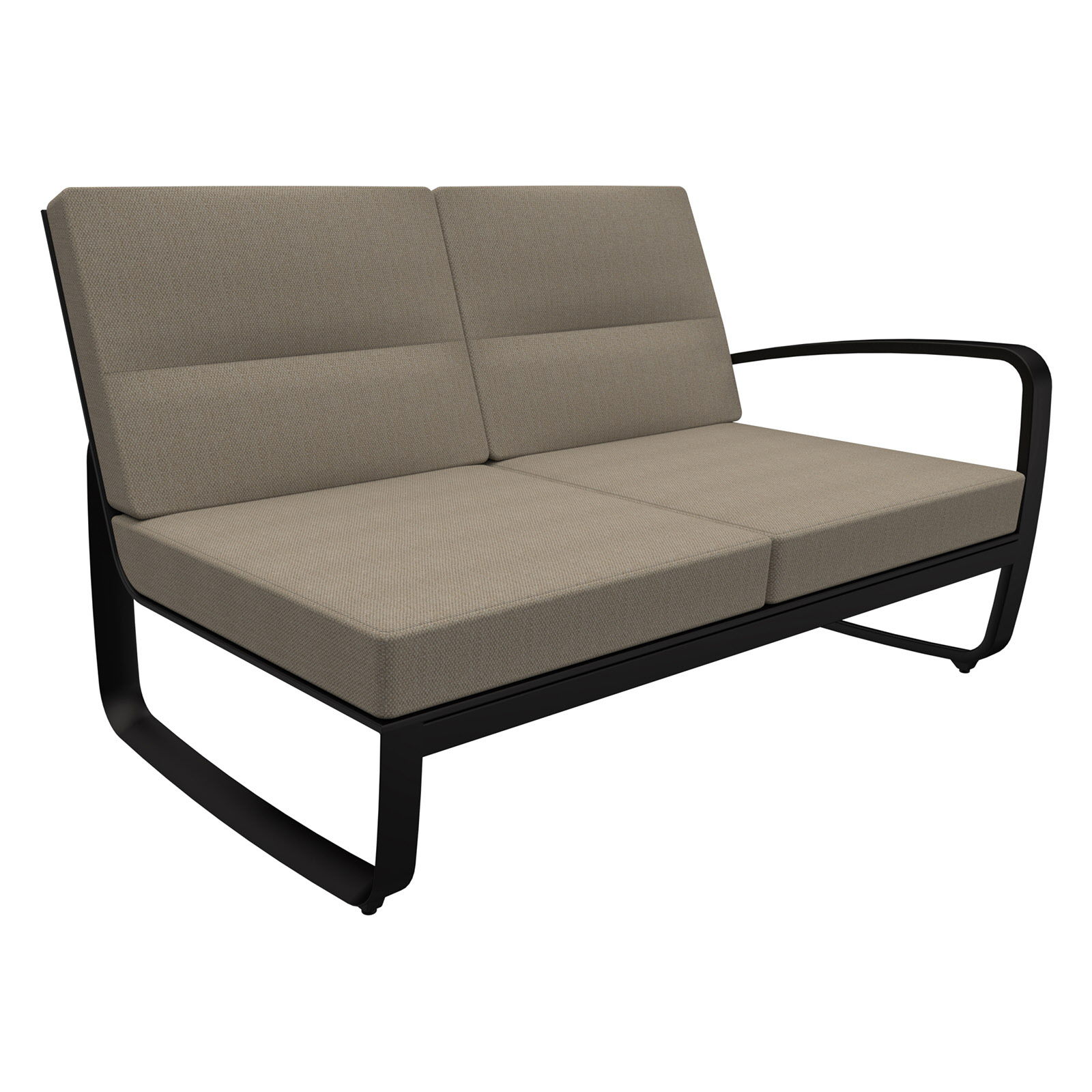 Brown Jordan Right Arm Loveseat Sectional by Brown Jordan 