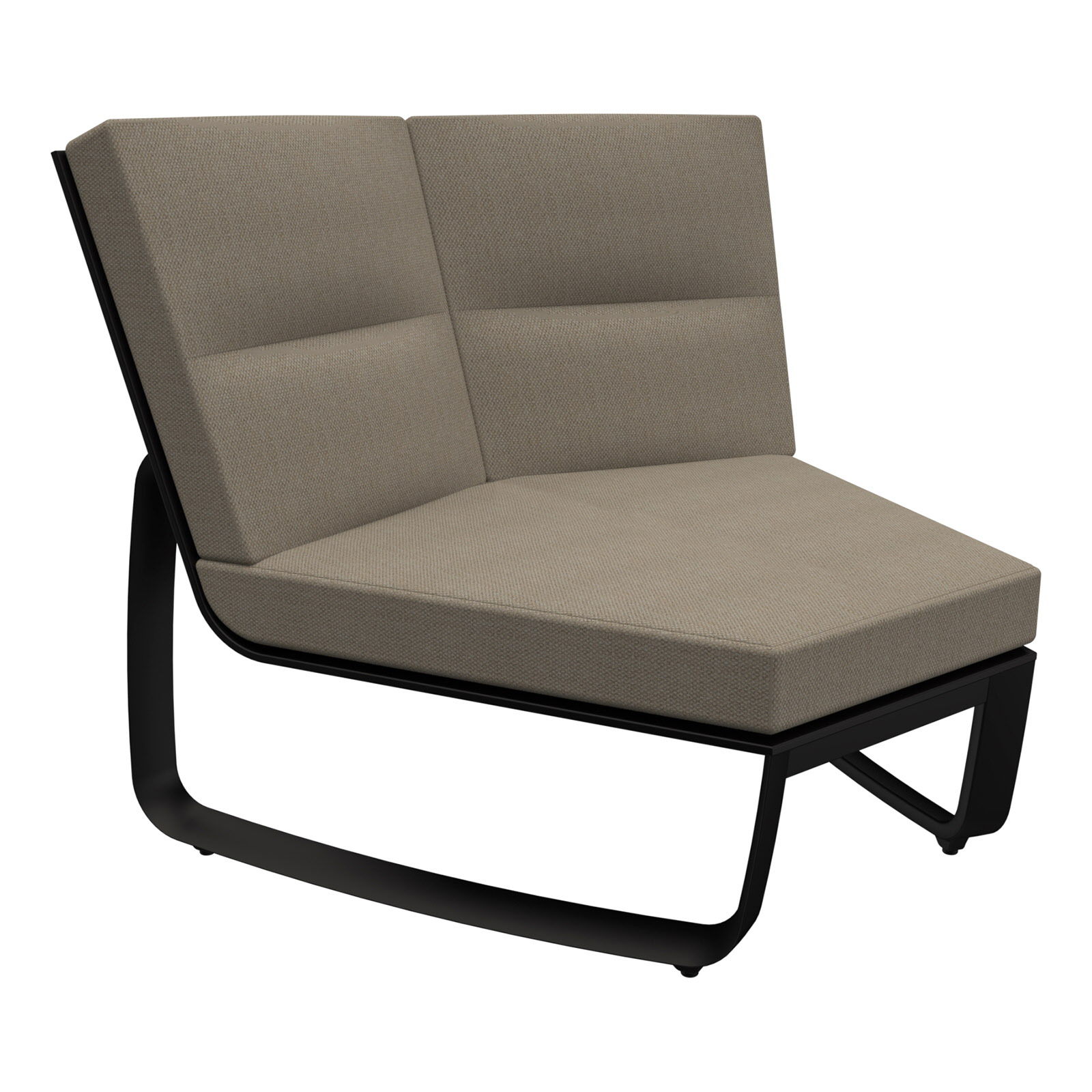 Brown Jordan 45 Degree Angled Sectional Corner by Brown Jordan 